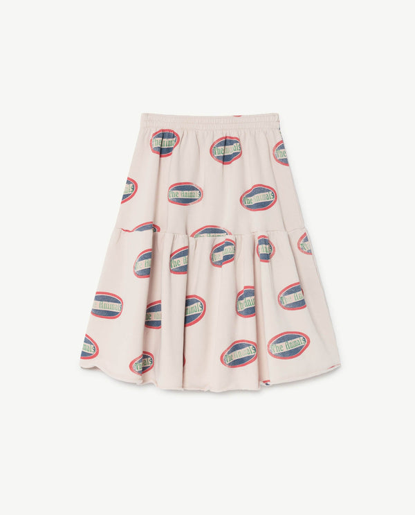 White Cat Skirt PRODUCT BACK