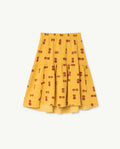 Yellow Cat Skirt