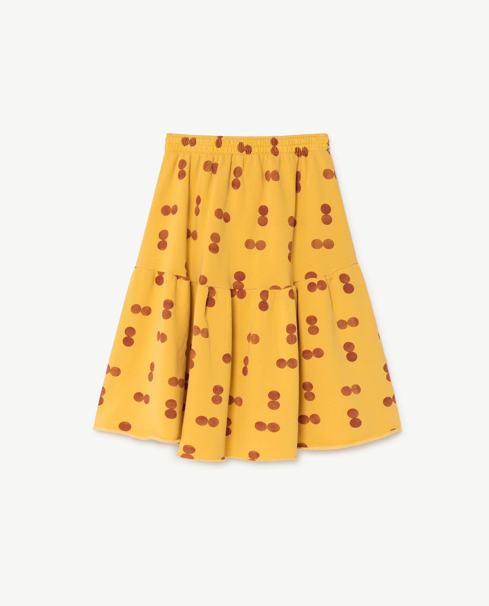 Yellow Cat Skirt PRODUCT BACK