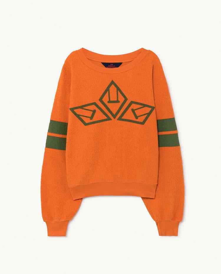 Orange Bear Sweatshirt COVER