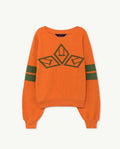 Orange Bear Sweatshirt