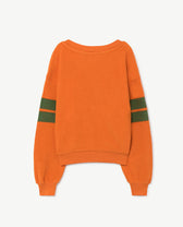 Orange Bear Sweatshirt PRODUCT BACK