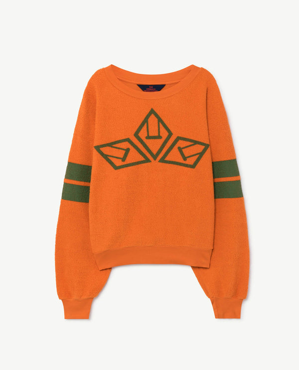Orange Bear Sweatshirt PRODUCT FRONT