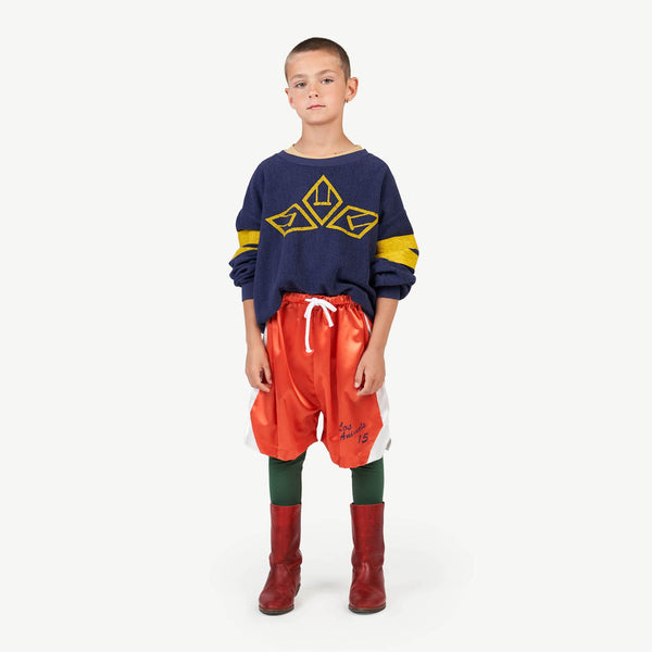 Dark Blue Bear Sweatshirt MODEL FRONT