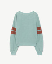 Light Blue Bear Sweatshirt PRODUCT BACK
