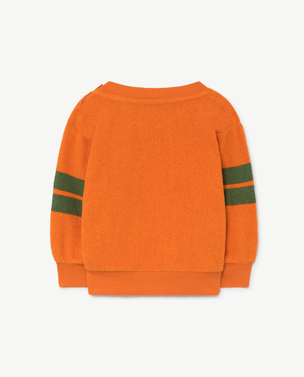 Orange Bear Sweatshirt PRODUCT BACK
