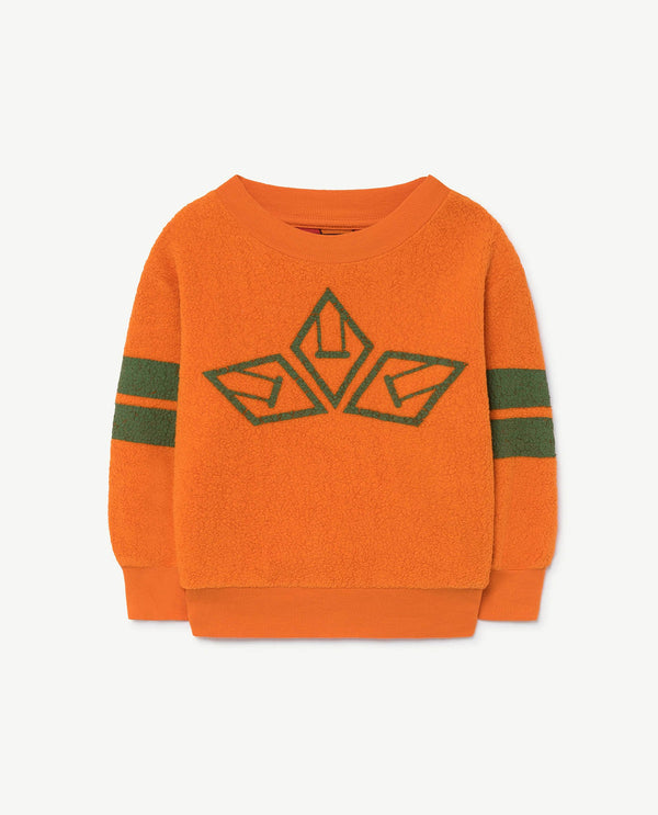Orange Bear Sweatshirt PRODUCT FRONT