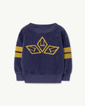 Dark Blue Bear Sweatshirt