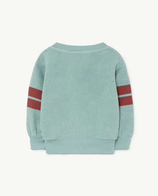 Light Blue Bear Sweatshirt PRODUCT BACK
