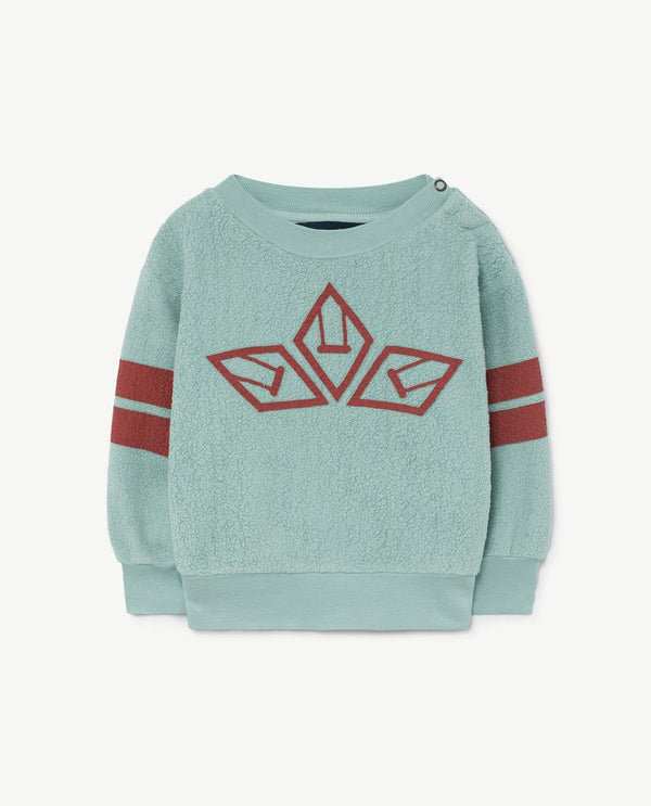 Light Blue Bear Sweatshirt PRODUCT FRONT