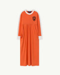 Orange Cockatoo Dress