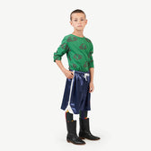 Seaqual Multicolor Geometric Alligator Leggings MODEL FRONT
