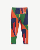 Seaqual Multicolor Geometric Alligator Leggings PRODUCT BACK