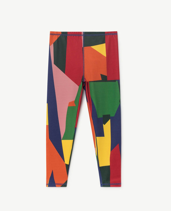 Seaqual Multicolor Geometric Alligator Leggings PRODUCT FRONT