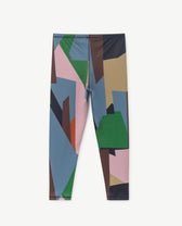 Seaqual Multicolor Geometric Alligator Leggings PRODUCT BACK
