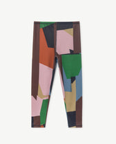Seaqual Multicolor Geometric Alligator Leggings PRODUCT FRONT