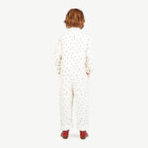 White Grasshopper Jumpsuit MODEL BACK