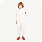 White Grasshopper Jumpsuit MODEL FRONT