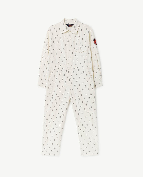 White Grasshopper Jumpsuit PRODUCT FRONT