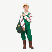 Green Mule Jumpsuit MODEL FRONT