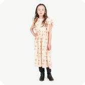 Orange Otter Dress MODEL FRONT