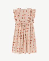 Orange Otter Dress PRODUCT BACK