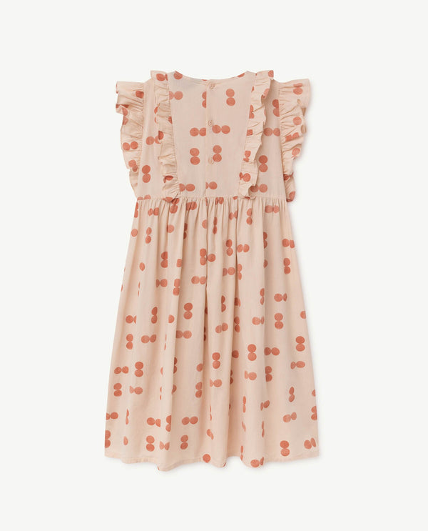 Orange Otter Dress PRODUCT BACK
