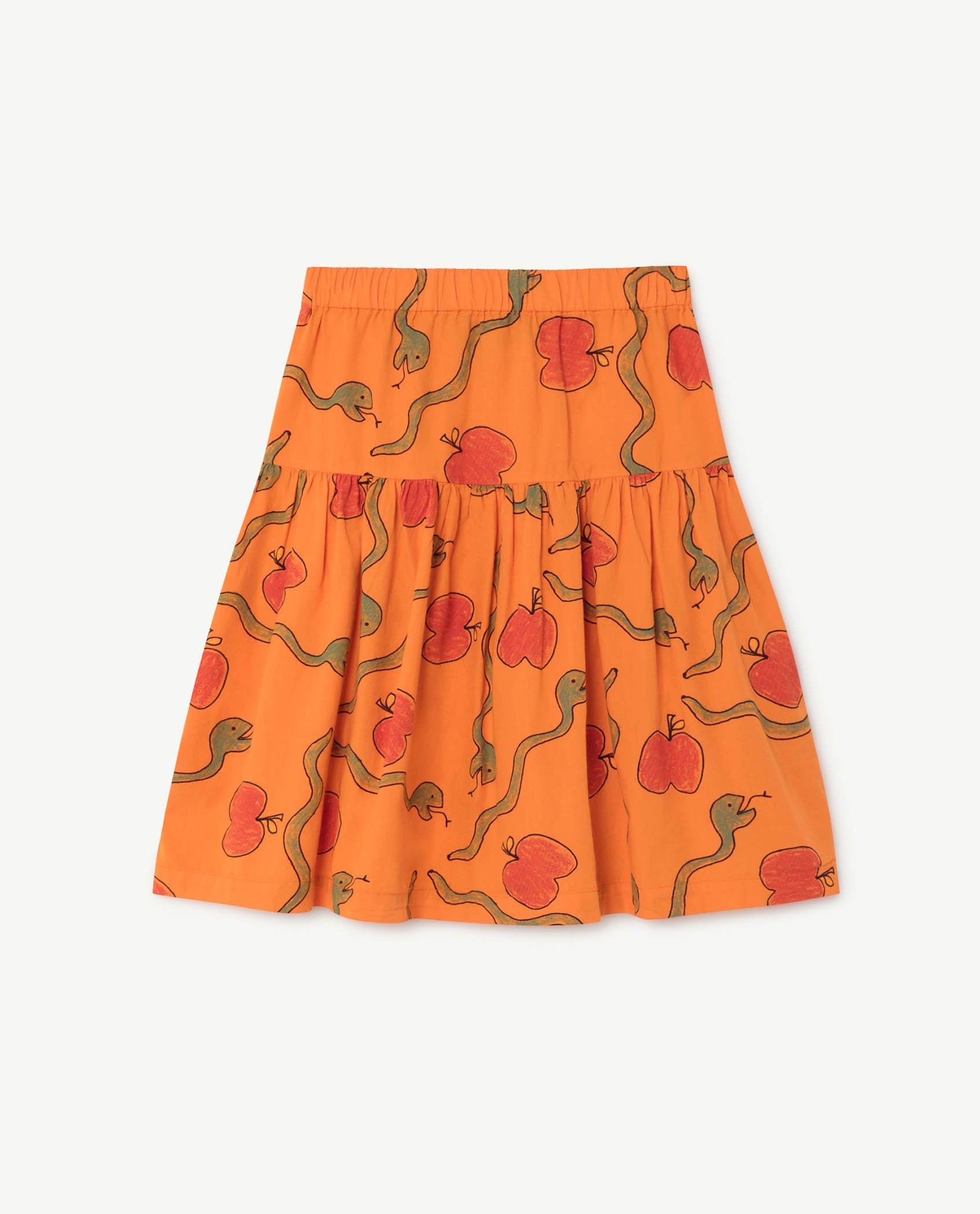 Apples and Snakes Turkey Skirt PRODUCT BACK