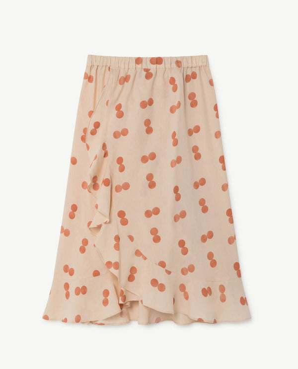 Orange Manatee Skirt PRODUCT FRONT