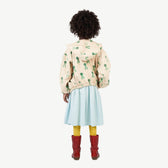 Blue Tortoise Dress MODEL BACK