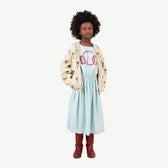 Blue Tortoise Dress MODEL FRONT