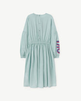 Blue Tortoise Dress PRODUCT BACK