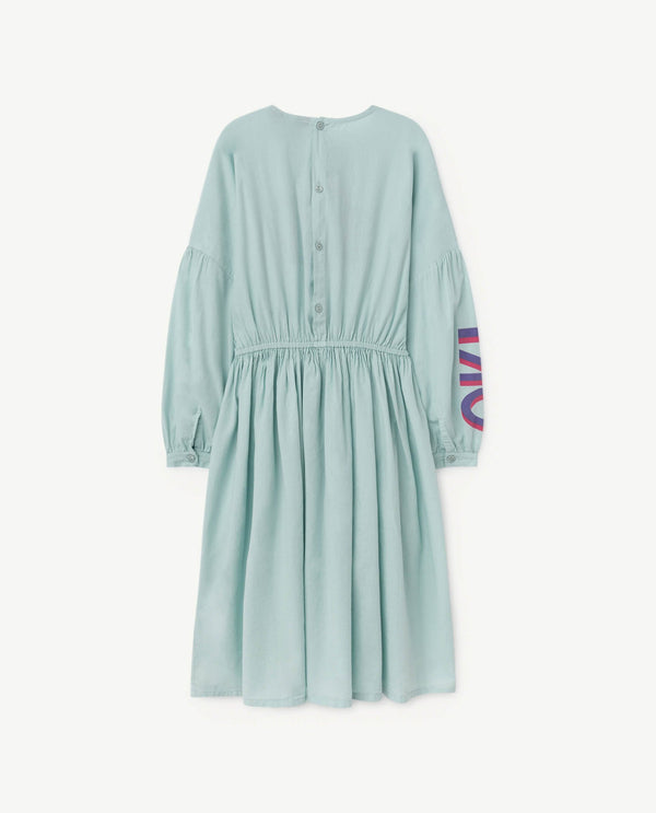 Blue Tortoise Dress PRODUCT BACK