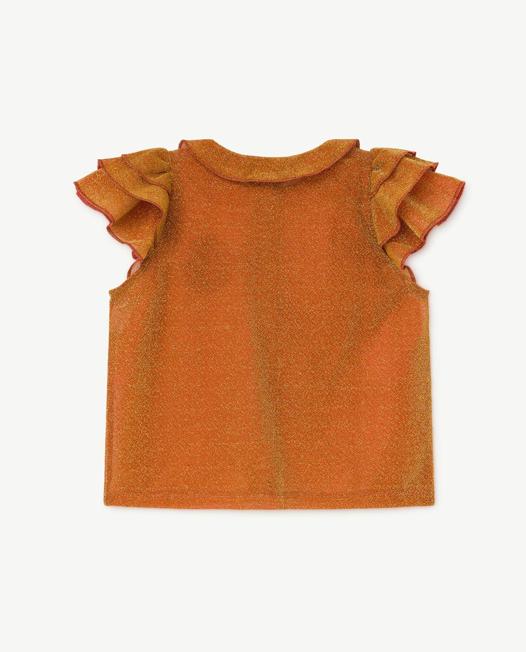 Orange Parakeet Shirt PRODUCT BACK