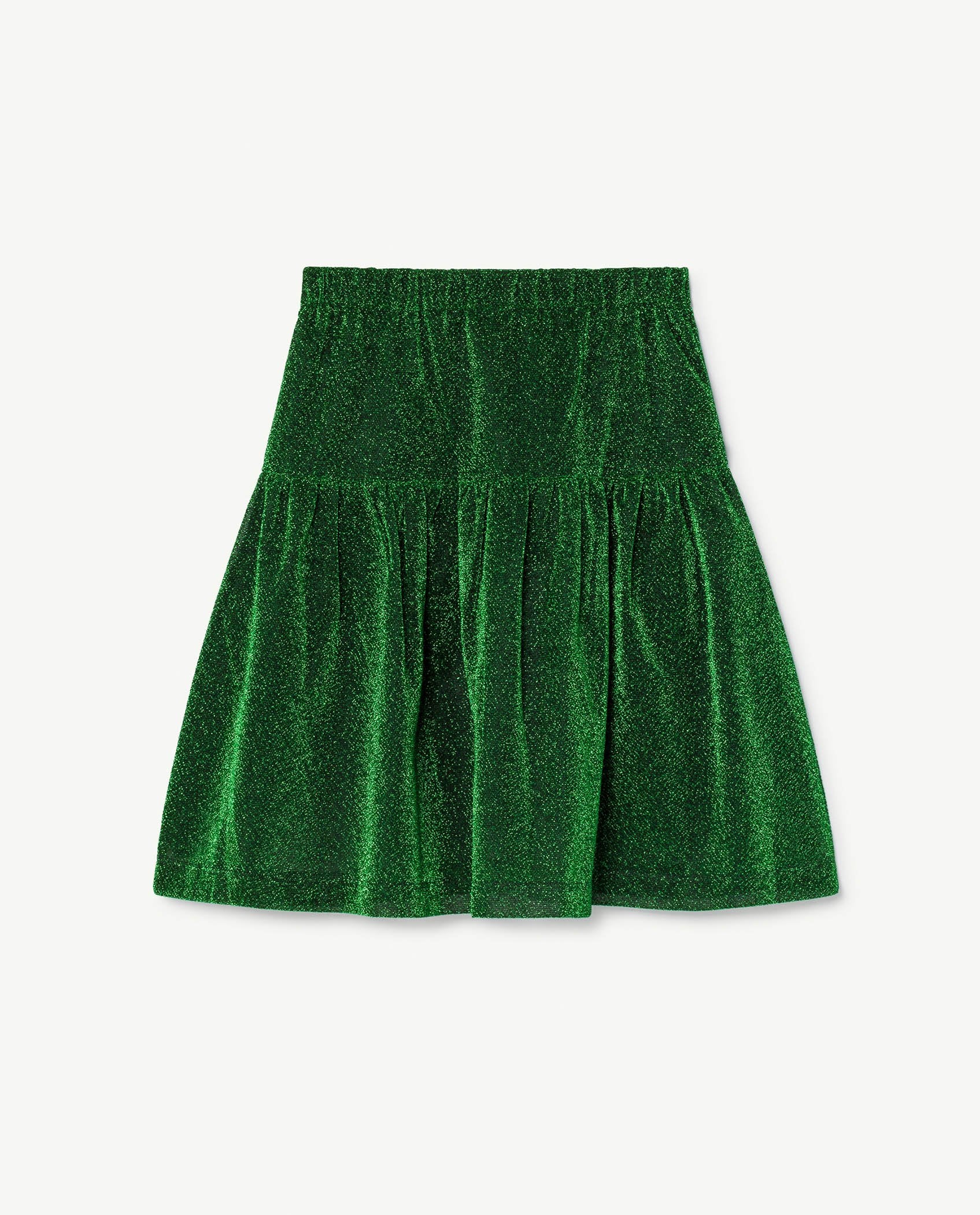 Electric Green Turkey Skirt PRODUCT BACK