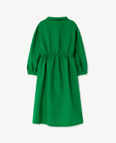 Green Grass Dolphin Dress PRODUCT BACK