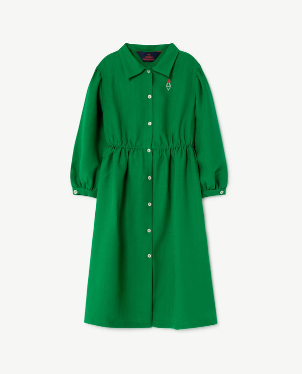 Green Grass Dolphin Dress PRODUCT FRONT