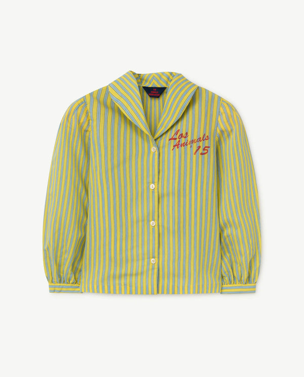 Yellow Gadfly Shirt PRODUCT FRONT