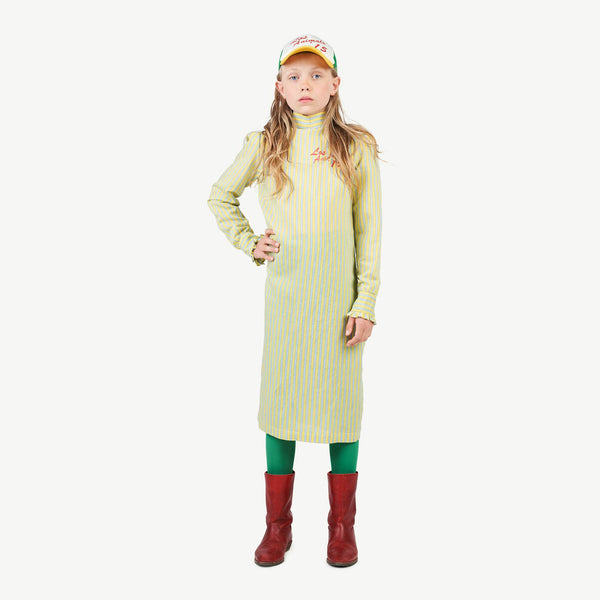 Yellow Triton Dress MODEL FRONT