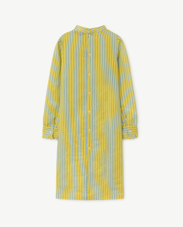 Yellow Triton Dress PRODUCT BACK