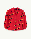 Red 80's Gadfly Shirt