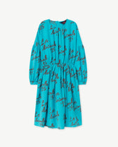 Blue Tortoise Dress PRODUCT FRONT