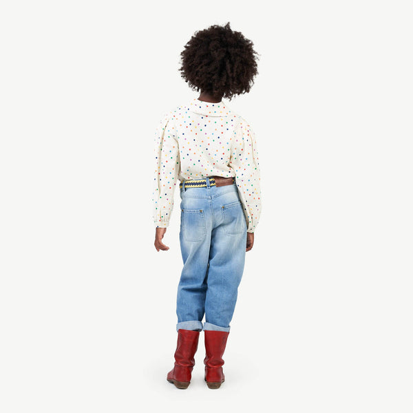 Raw White Gadfly Shirt MODEL BACK