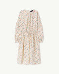 Raw White Tortoise Dress