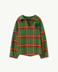 Green Squares Hog Shirt
