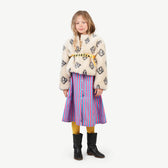Soft Beige Shrew Jacket MODEL FRONT