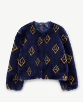 Navy Blue Shrew Jacket PRODUCT FRONT