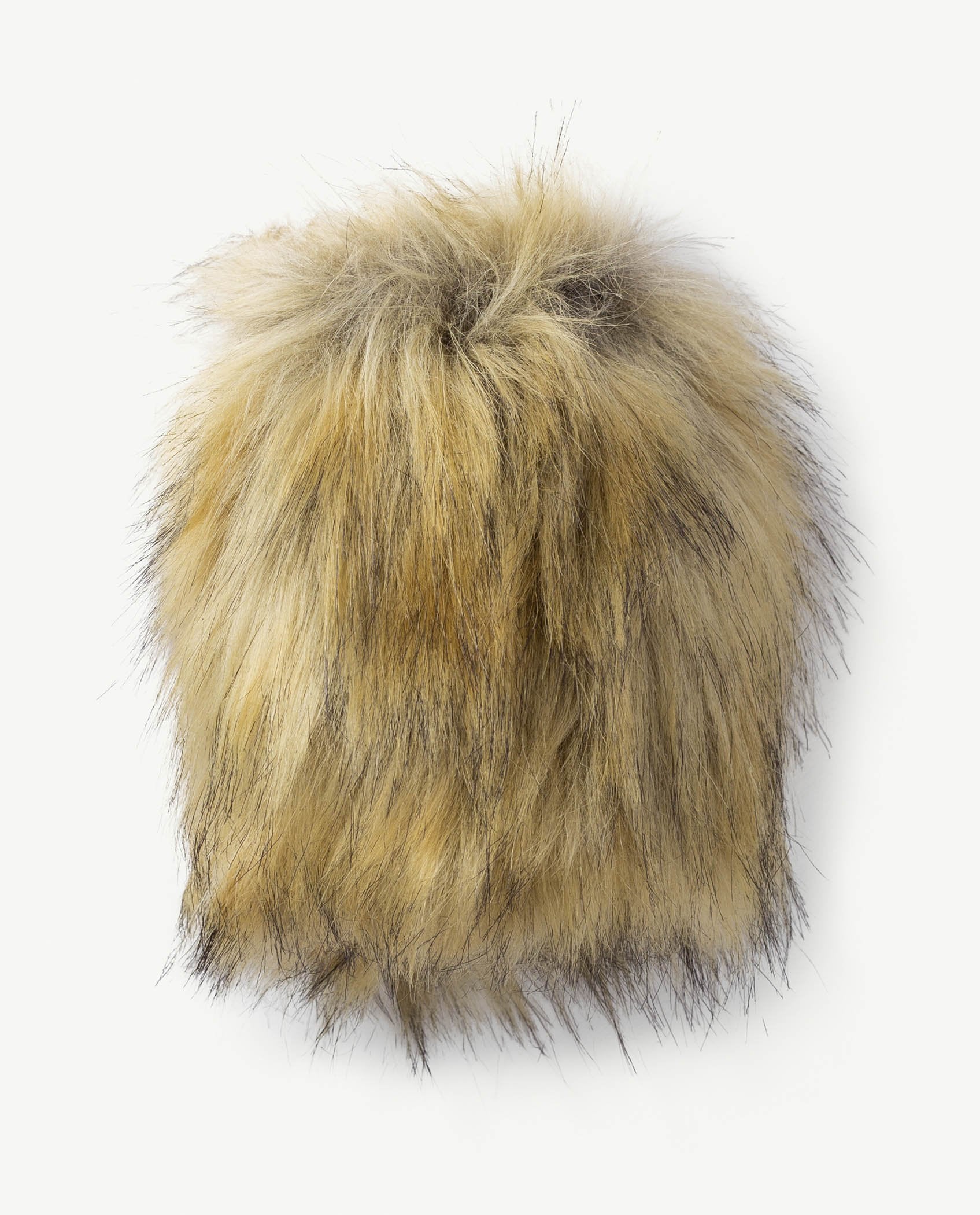 Brown Fur Roe Muff PRODUCT BACK