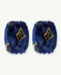 Navy Blue Roe Muff