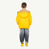 Yellow Calf Jacket MODEL BACK